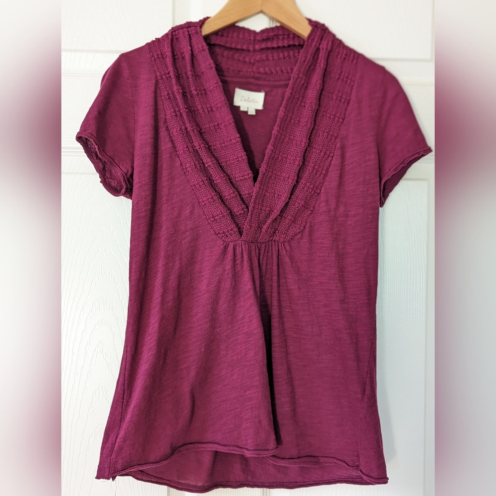 Anthropologie Deletta Knit Top Size S